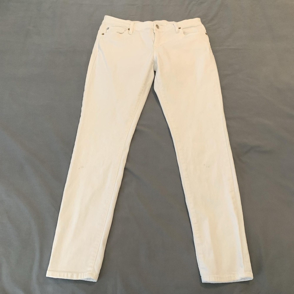 Denim & Supply Ralph Lauren Jeans Mens 30x30 White Skinny Stretch Denim Pants